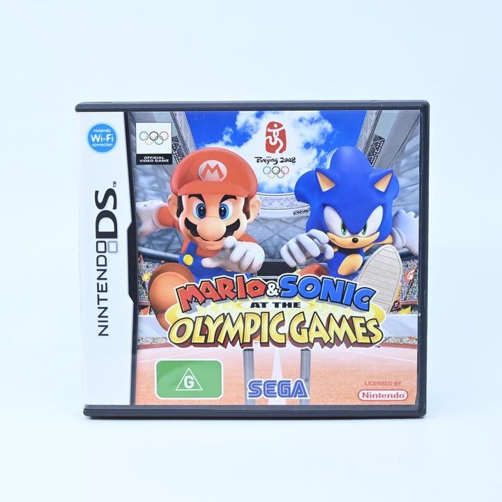 Mario & Sonic at the Olympic Games - Nintendo DS Game - PAL + Manual