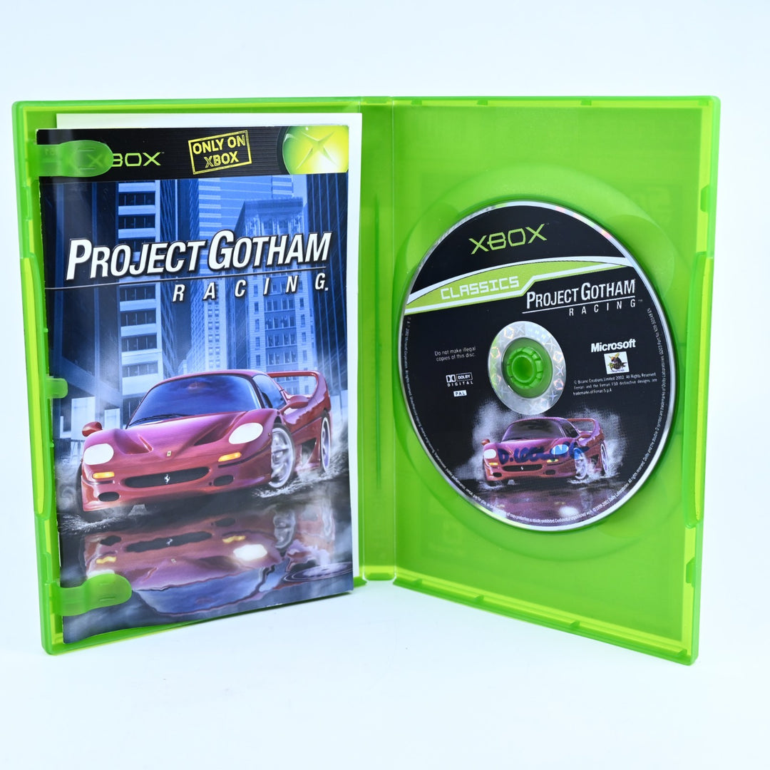 Project Gotham Racing - Original Xbox Game + Manual - PAL - MINT DISC!