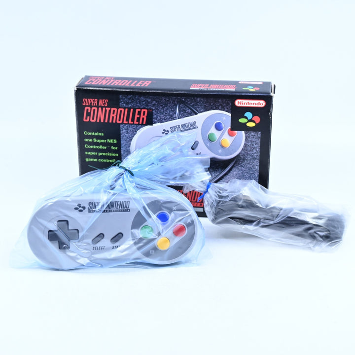 UNUSED! Official Super Nintendo SNES Boxed Controller SNES Accessory