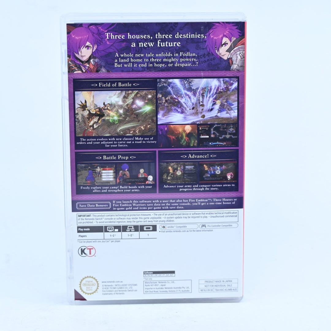 Fire Emblem Warriors: Three Hopes - Limited Edition - Nintendo Switch Game