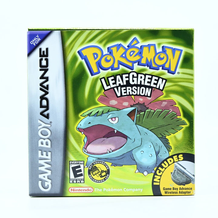 Pokemon Leaf Green Version - Nintendo Gameboy Advance / GBA Boxed Game - NTSC