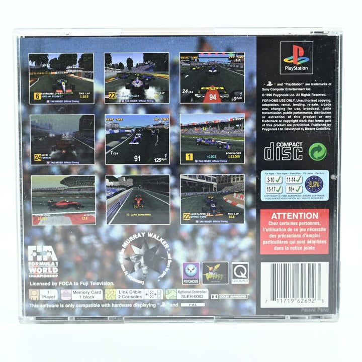 Formula One - Sony Playstation 1 / PS1 Game - PAL - FREE POST!