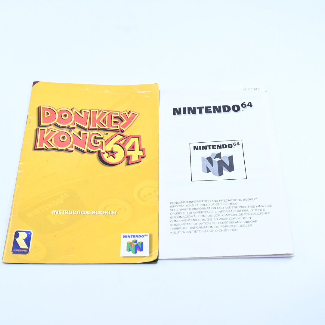 Donkey Kong 64 - N64 / Nintendo 64 Boxed Game - PAL - FREE POST!