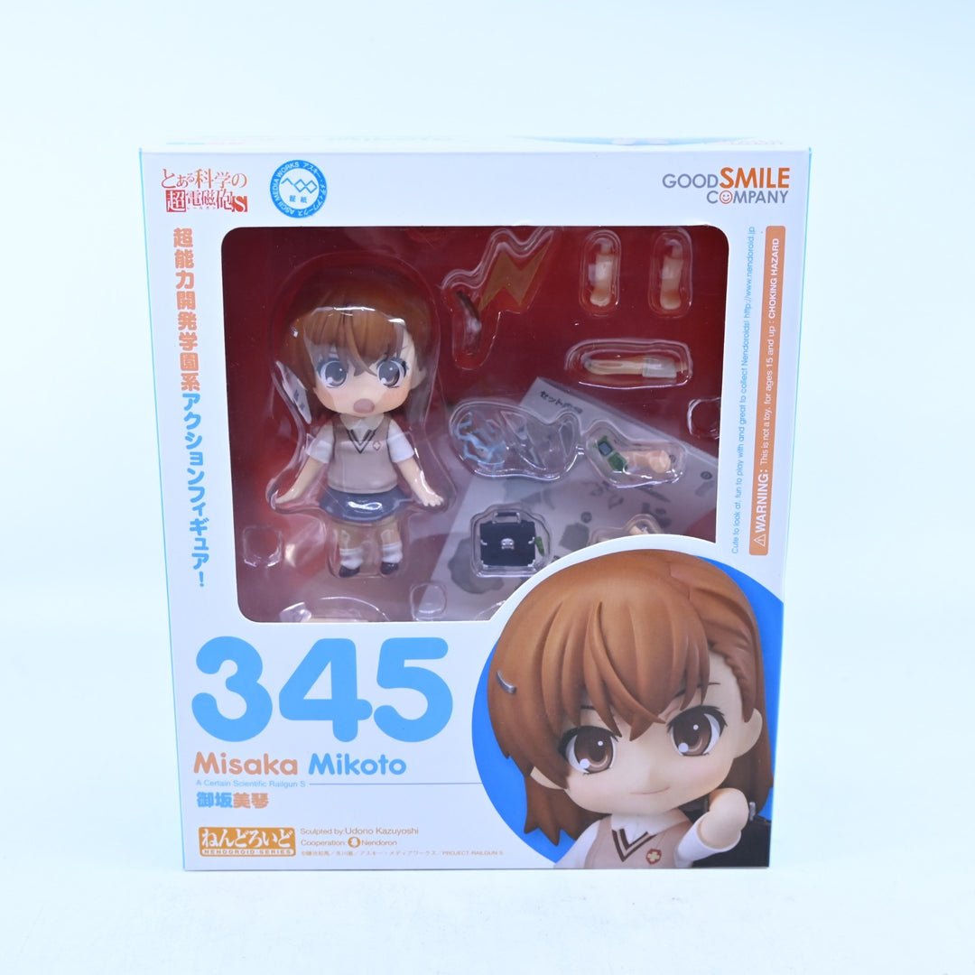 Misaka Mikoto A Certain Scientific Railgun Nendoroid 345 Good Smile Anime Figure