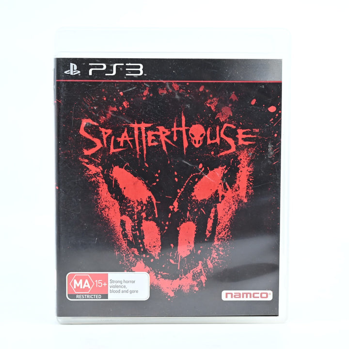 LIKE NEW! Splatter House  - Sony Playstation 3 / PS3 Game + Manual - MINT DISC!