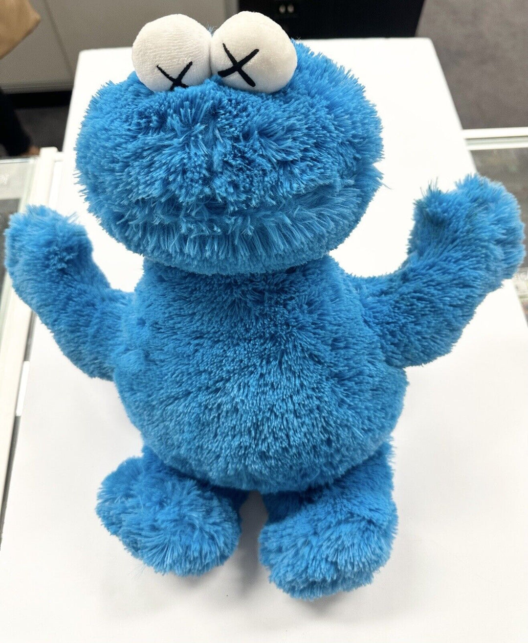 KAWS Sesame Street Cookie Monster x Uniqlo Collaboration Plush With Tags Toy