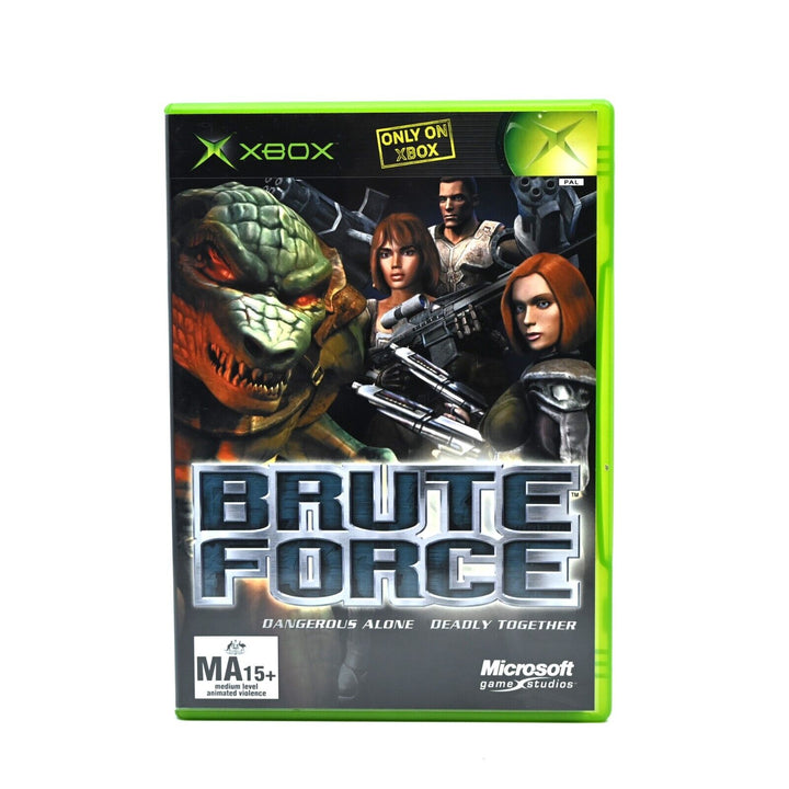 Brute Force - Original Xbox Game + Manual - PAL - MINT DISC!