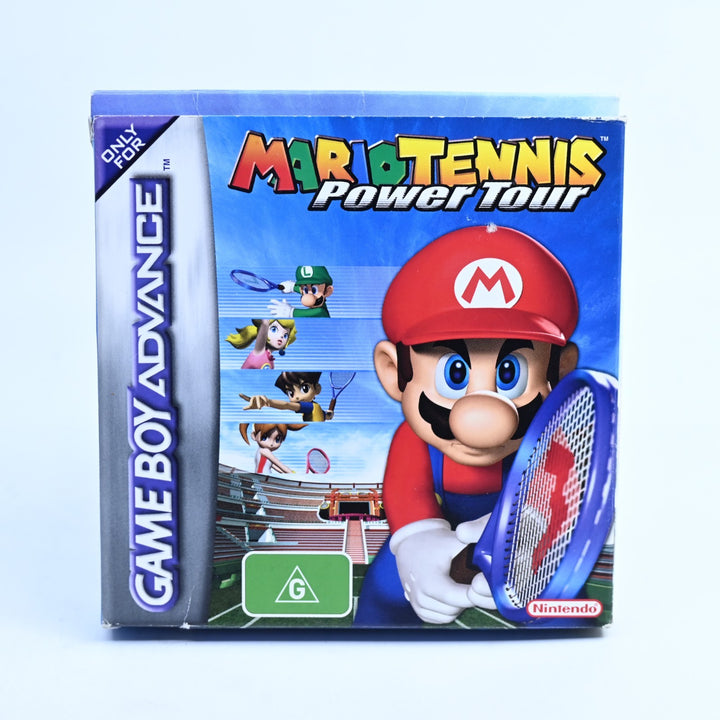 Mario Tennis Power Tour - Nintendo Gameboy Advance / GBA Boxed Game - PAL