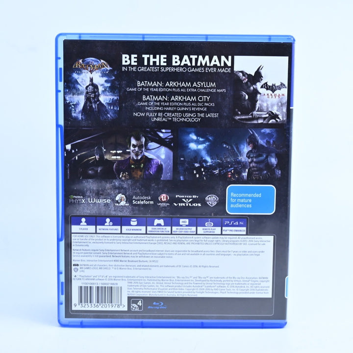 Batman: Return to Arkham - Sony Playstation 4 / PS4 Game - MINT DISC!