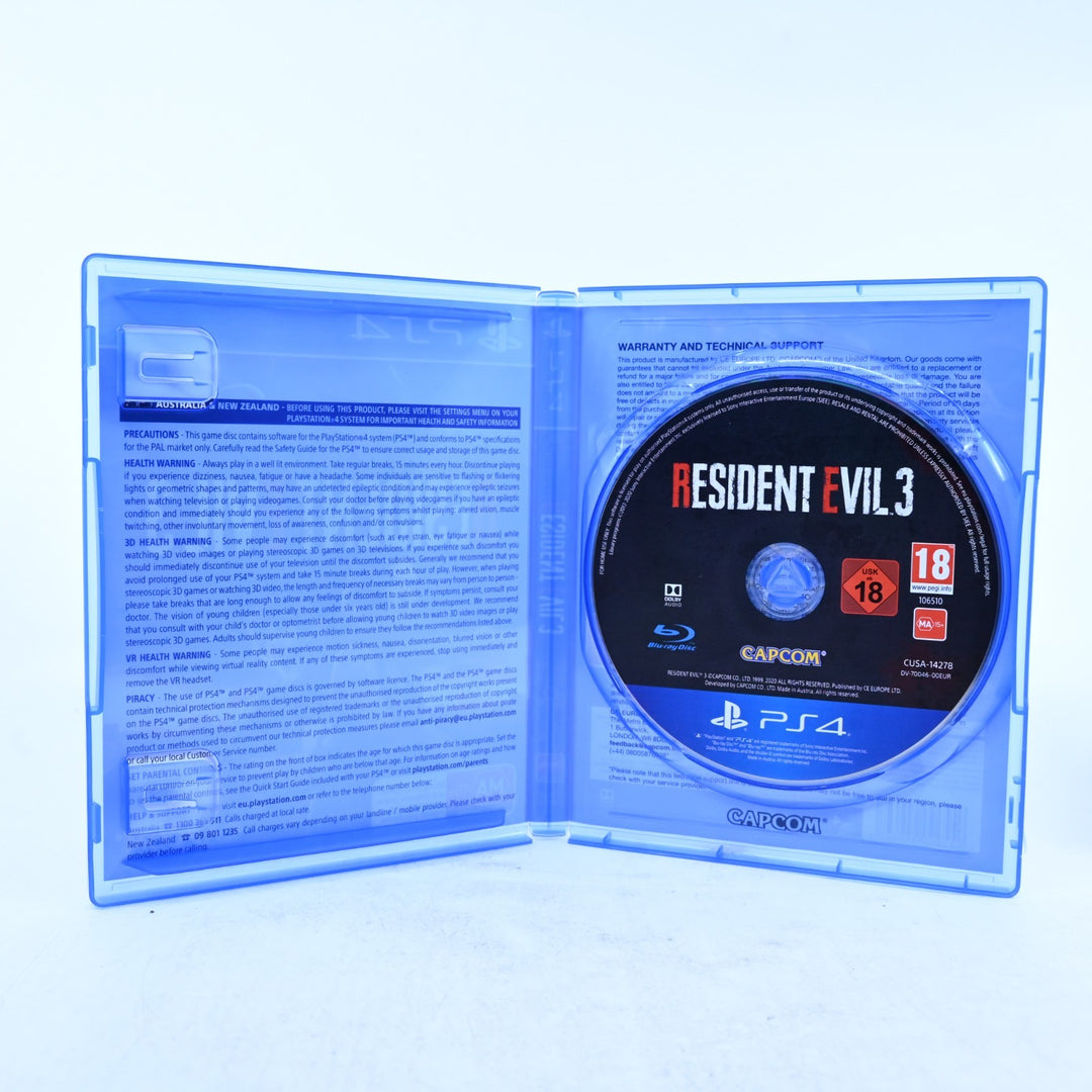 Resident Evil 3 - Sony Playstation 4 / PS4 Game - MINT DISC!