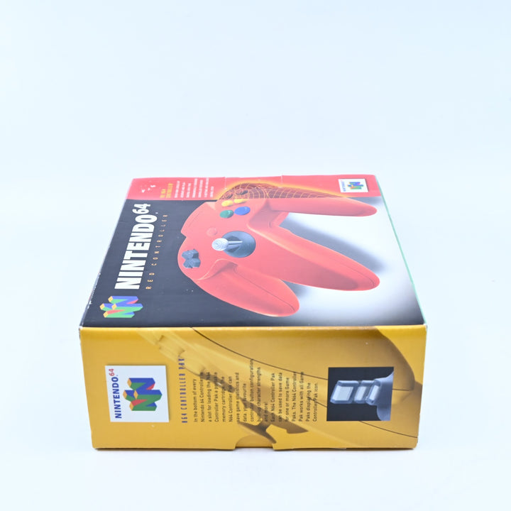 Original Red Controller - Nintendo 64 Controller - N64 Accessory