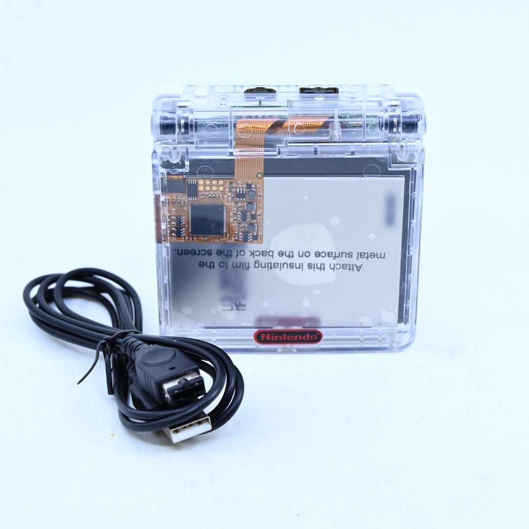 Clear IPS - AGS-001 - Nintendo Gameboy Advance / GBA SP Console - FREE POST