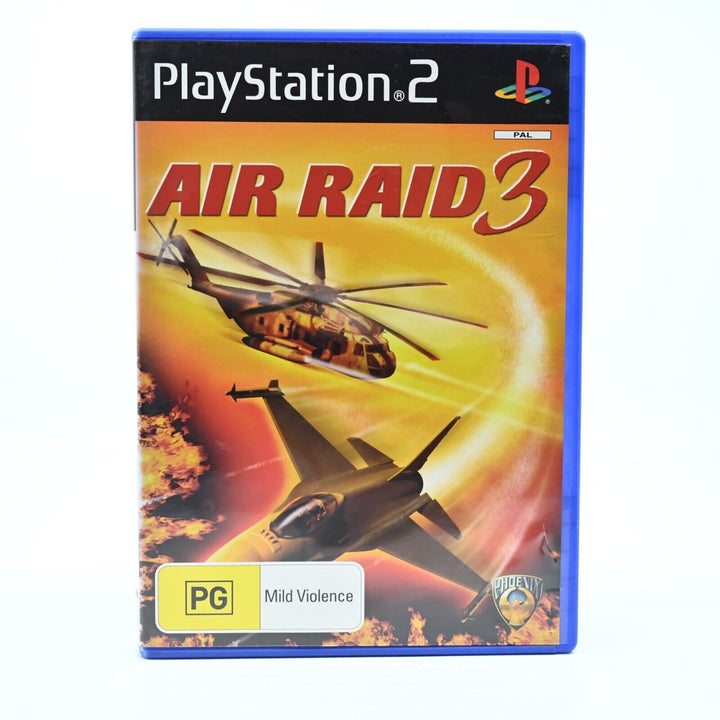 Air Raid 3 - Sony Playstation 2 / PS2 Game + Manual - PAL - FREE POST!