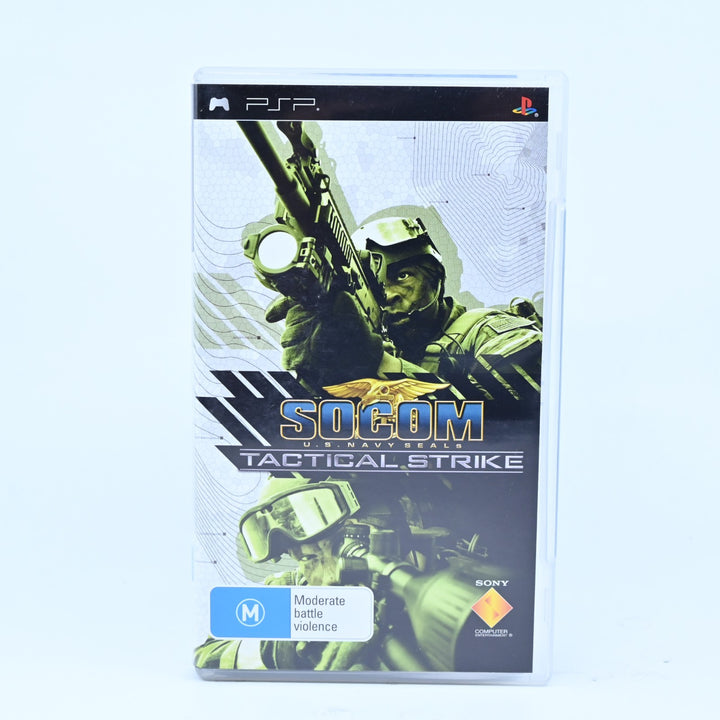 SOCOM: U.S. Navy SEALs Tactical Strike - Sony PSP Game - FREE POST!