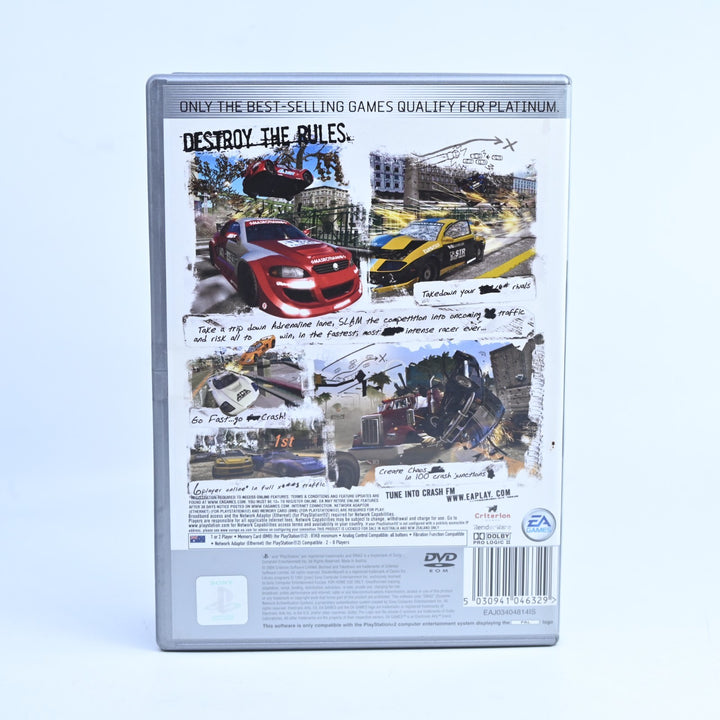 Burnout 3: Takedown - Sony Playstation 2 / PS2 Game + Manual - PAL - NM DISC!
