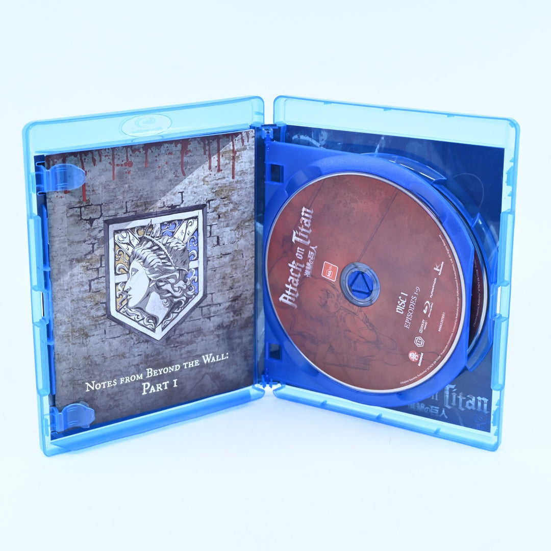 Attack On Titan: Collection 1 + 2 - Region B - Anime Blu-ray