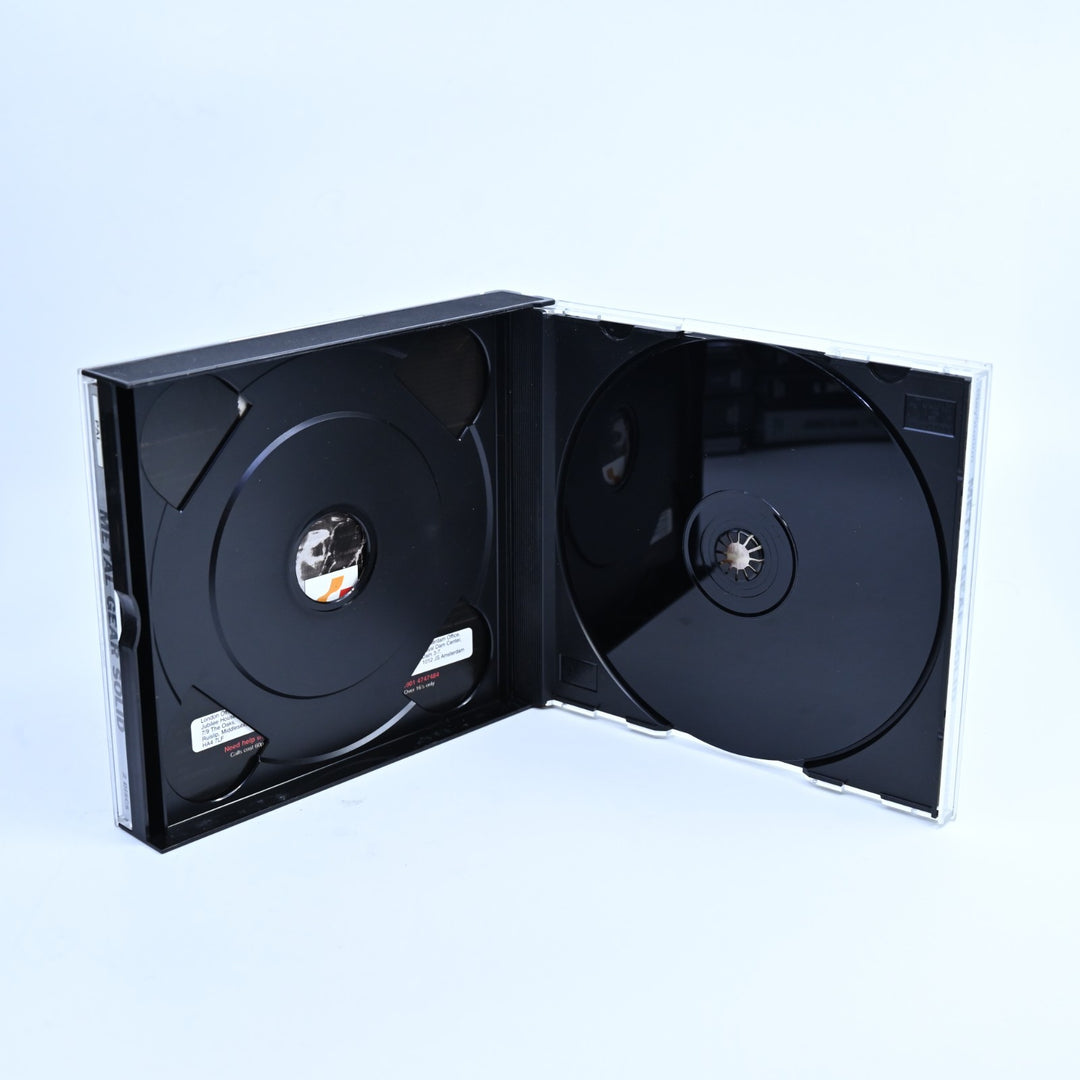 Metal Gear Solid - Sony Playstation 1 / PS1 Game + Manual - PAL - MINT DISC!