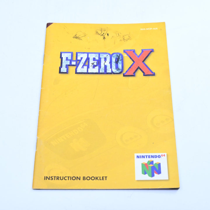 F-Zero X - N64 / Nintendo 64 Boxed Game - PAL - FREE POST!