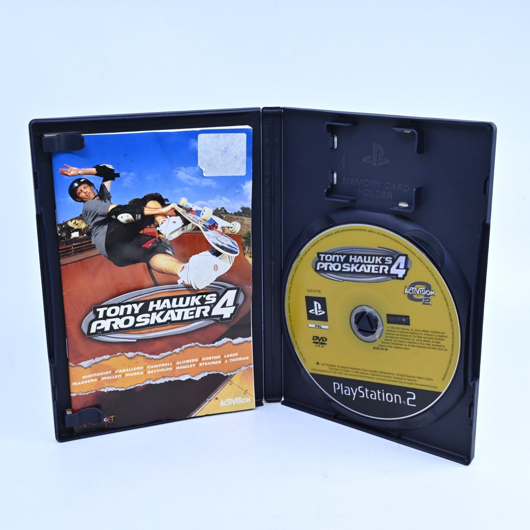 Tony Hawk's Pro Skater 4 + Manual - Sony Playstation 2 / PS2 Game - PAL