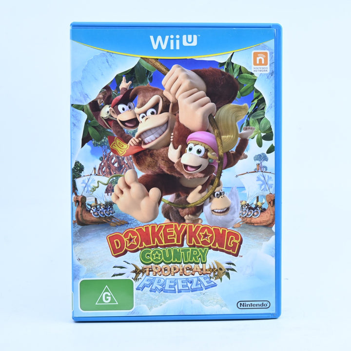 Donkey Kong Country Tropical Freeze - Nintendo Wii U Game - PAL - FREE POST!