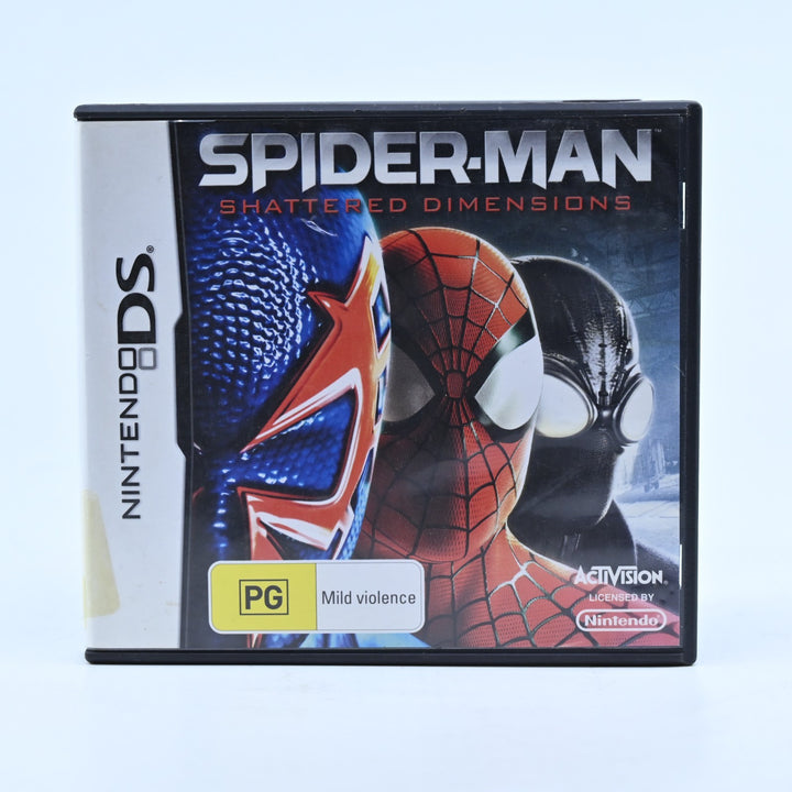 Spiderman Shattered Dimensions - Nintendo DS Game - PAL + Manual - FREE POST!