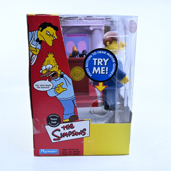 Mayor Quimby & Town Hall - Simpsons Intelli-Tronic Voice Activation Toy
