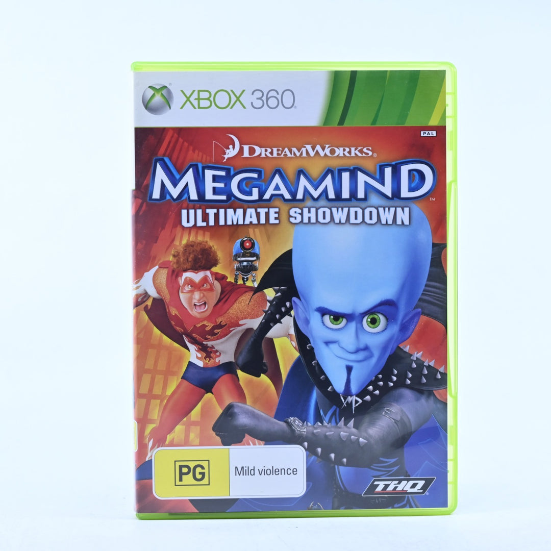 Megamind Ultimate Showdown - Xbox 360 Game + Manual - PAL - MINT DISC!