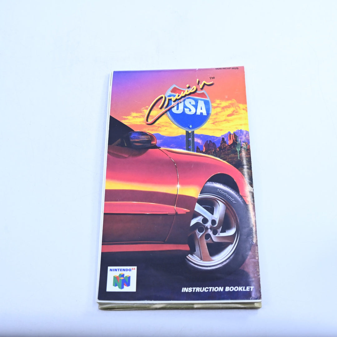 Cruis'n USA - N64 / Nintendo 64 Boxed Game - PAL - FREE POST!