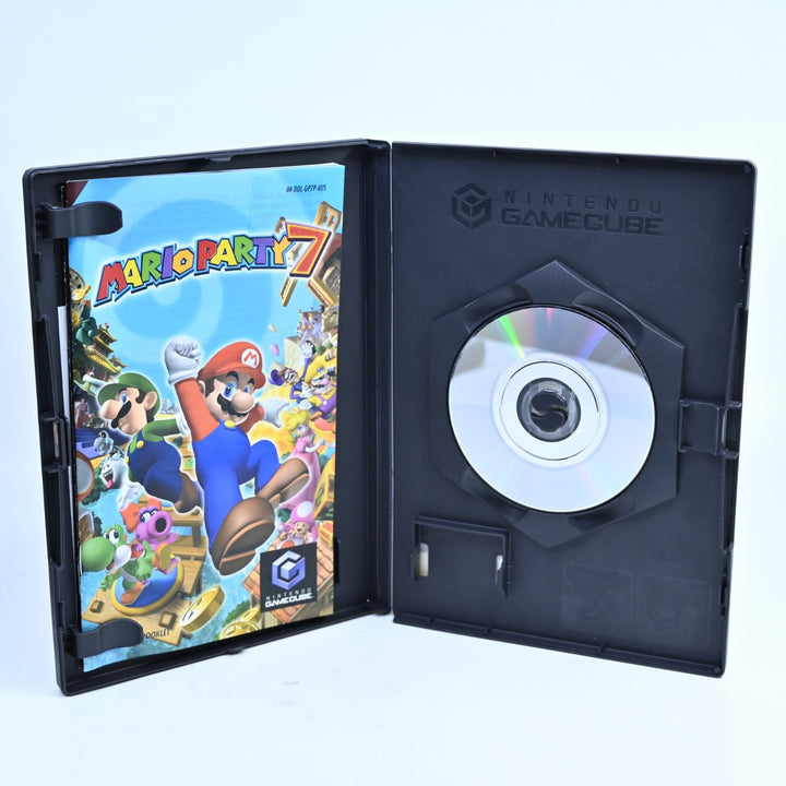 Mario Party 7 + Microphone - Nintendo Gamecube Game + Manual - PAL
