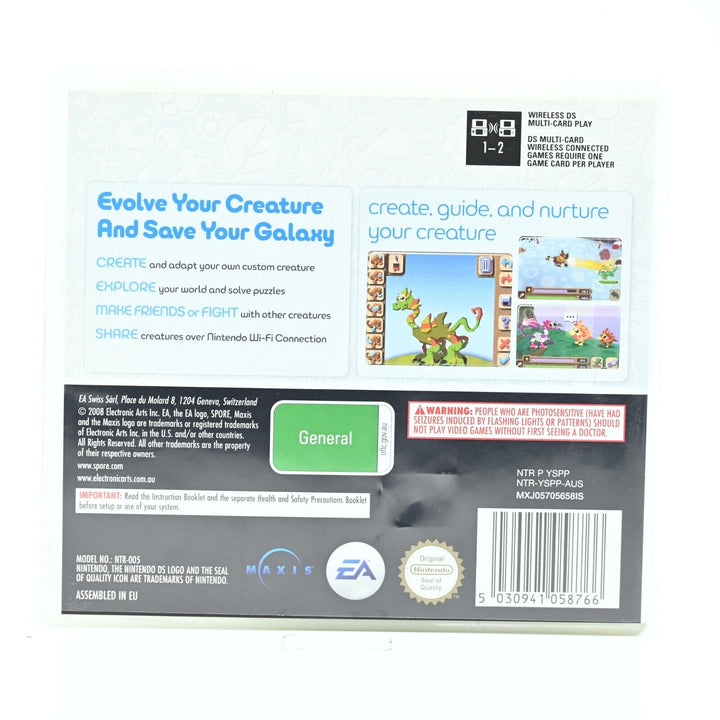 Spore Creatures - Nintendo DS Game - PAL - FREE POST!