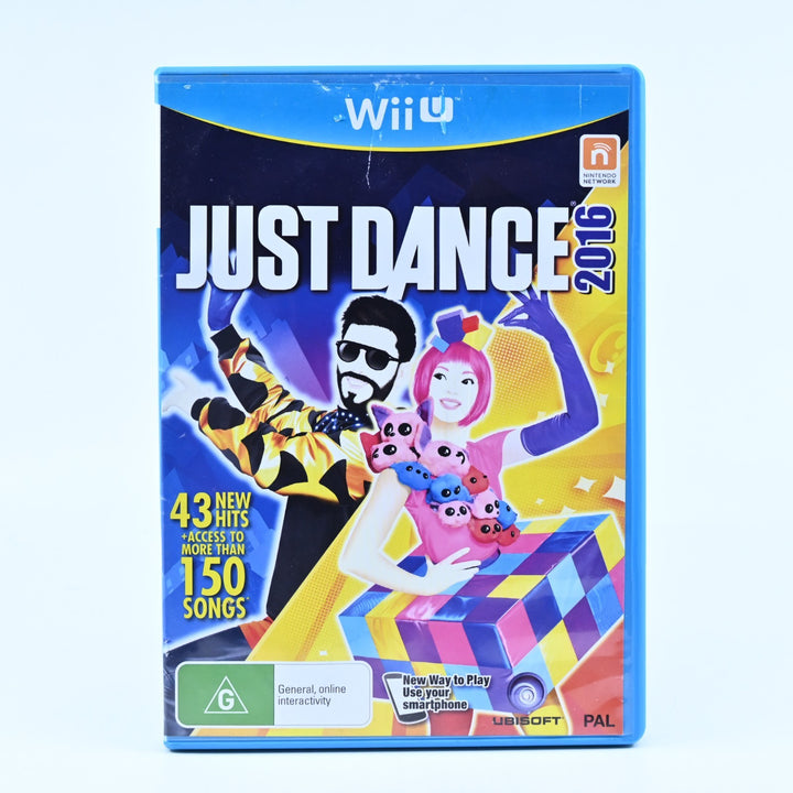 Just Dance 2016 - Nintendo Wii U Game - PAL - FREE POST!