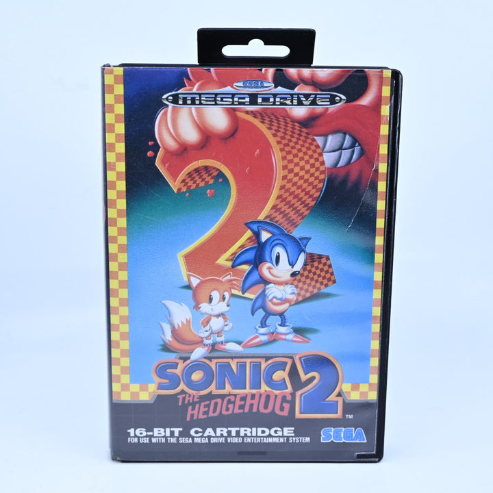 Sonic The Hedgehog 2 - Sega Mega Drive Game - No Manual - PAL - FREE POST!