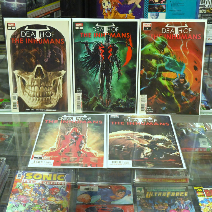 Death of the Inhumans - Complete Set 1-5 - Cates / Olivetti - Marvel Comics
