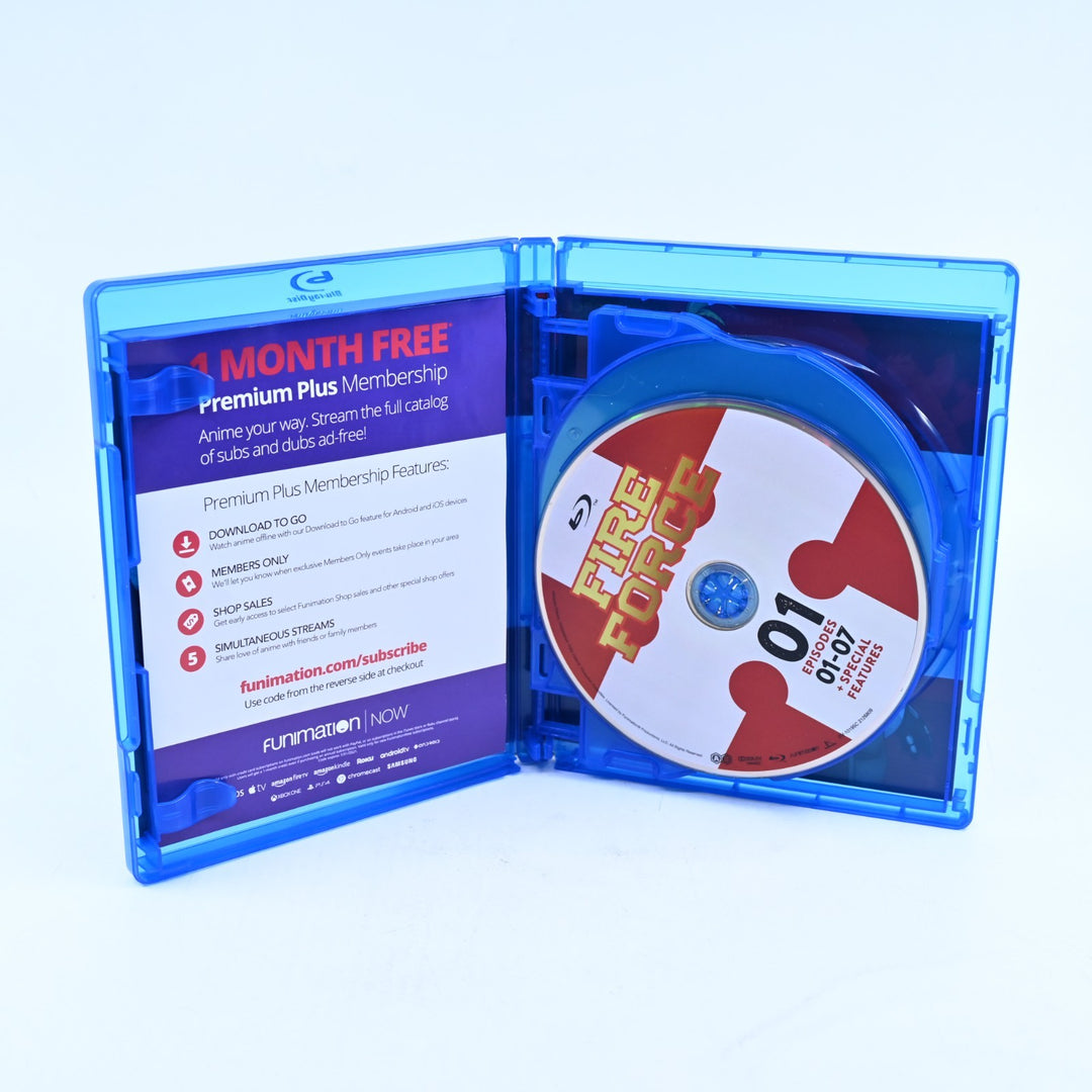 Fire Force Season 1 Parts 1 & 2 - Region A & B - Anime Blu-ray & DVD