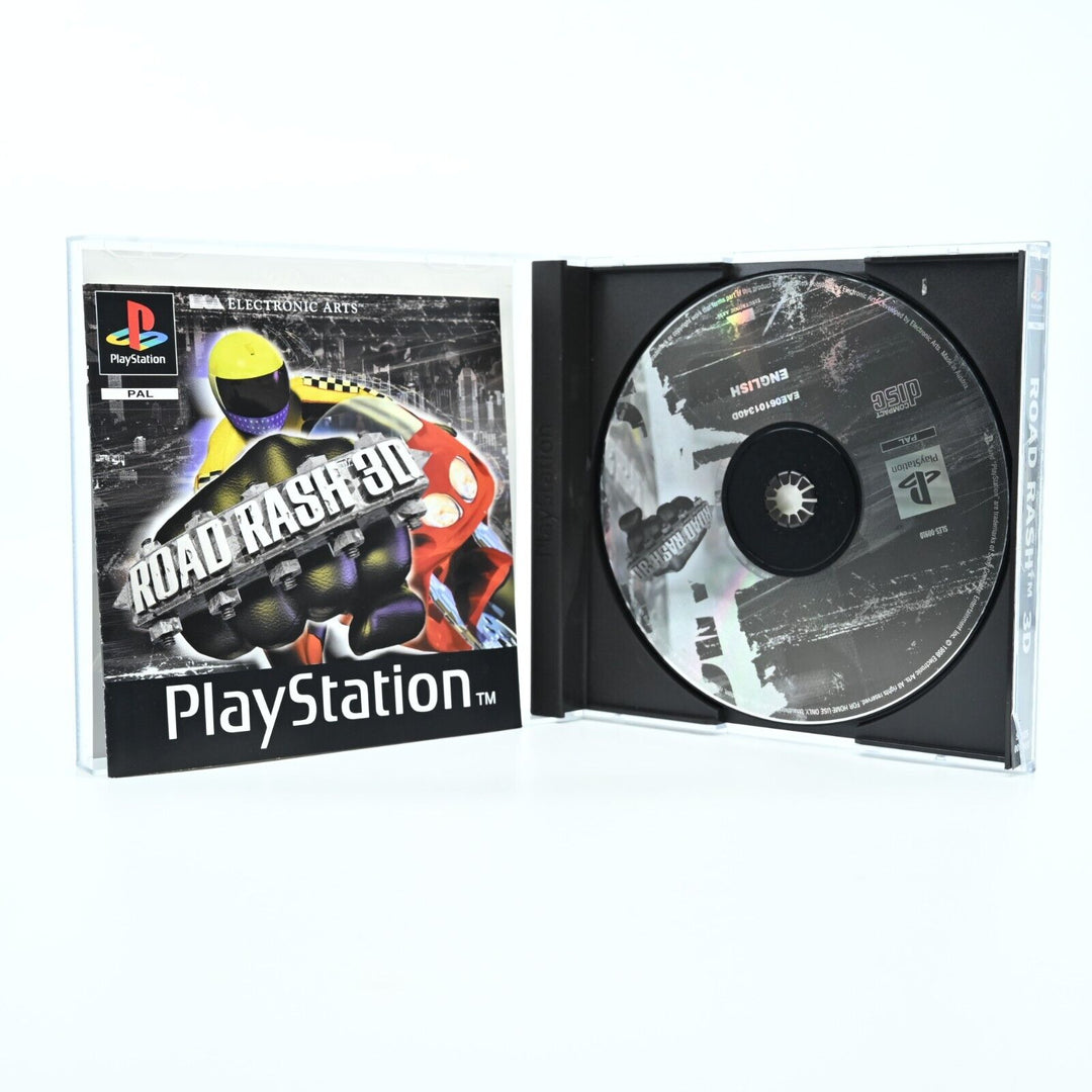 Road Rash 3D - Sony Playstation 1 / PS1 Game - PAL - MINT DISC!