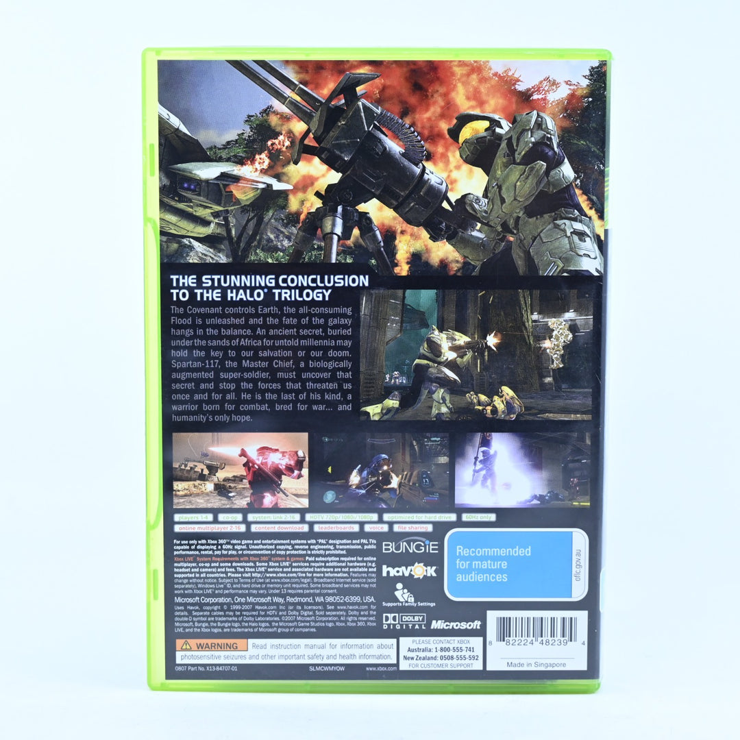 Halo 3 - Xbox 360 Game + Manual - PAL - MINT DISC!
