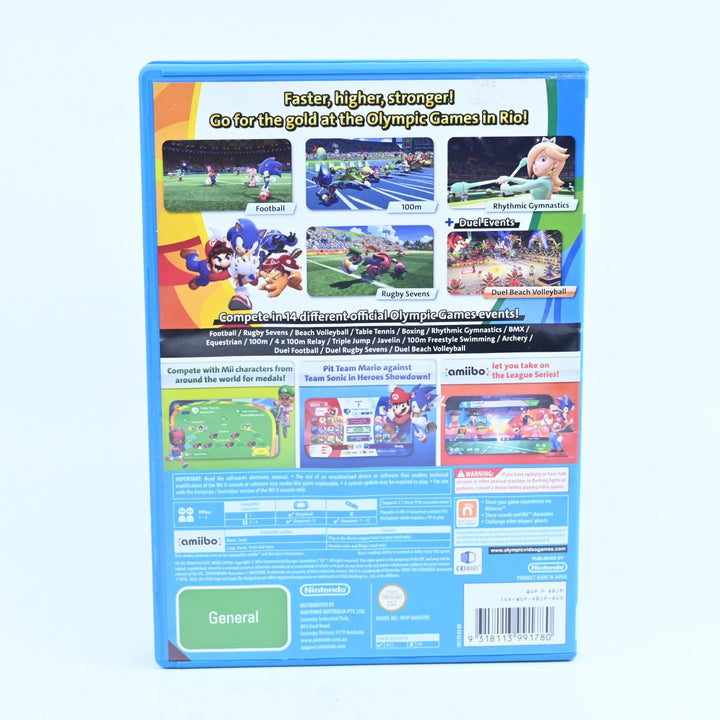 Mario & Sonic at the Rio 2016 Olympic Games - Nintendo Wii U Game - PAL