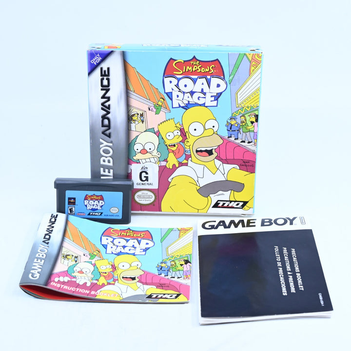 The Simpsons Road Rage - Nintendo Gameboy Advance / GBA Boxed Game - PAL
