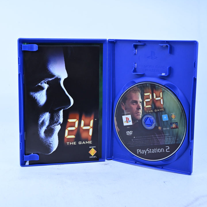 24: The Game - Sony Playstation 2 / PS2 Game + Manual - PAL - MINT DISC!