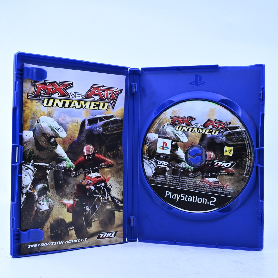 MX vs ATV: Untamed - Sony Playstation 2 / PS2 Game + Manual - PAL - MINT DISC!