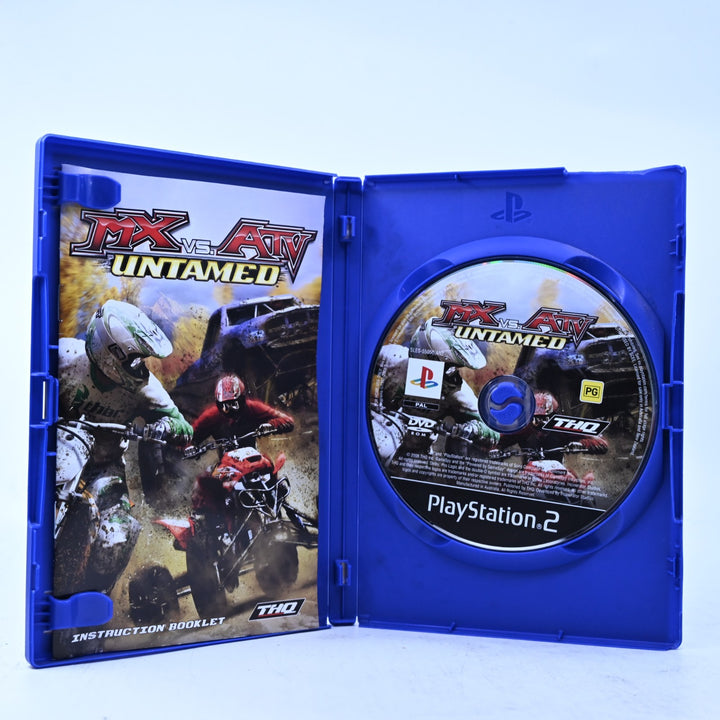 MX vs ATV: Untamed - Sony Playstation 2 / PS2 Game + Manual - PAL - MINT DISC!