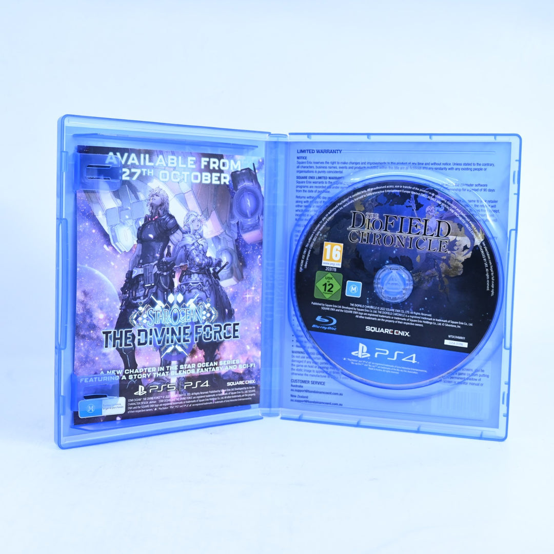 The Diofield Chronicle - Sony Playstation 4 / PS4 Game - MINT DISC!