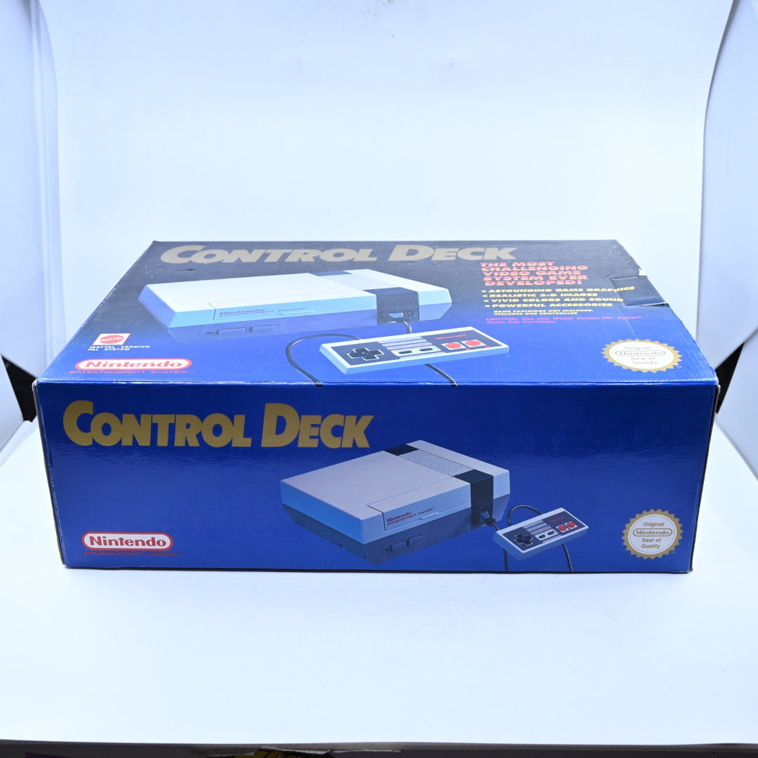 NES Control Deck - Nintendo Entertainment System / NES Boxed Console - PAL