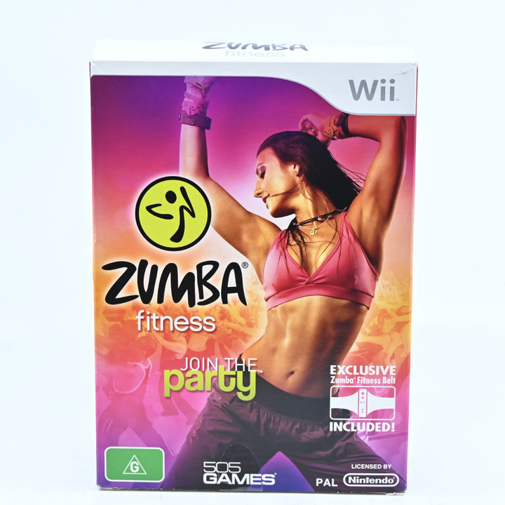 SEALED GAME! Zumba Fitness - Nintendo Wii Game + Manual - PAL - FREE POST!