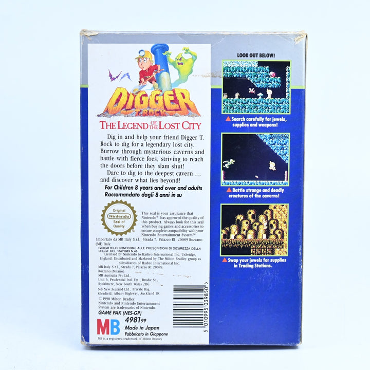 Digger T.Rock - Nintendo Entertainment System / NES Boxed Game - PAL
