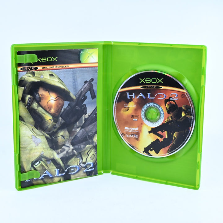 Halo 2 - Original Xbox Game + Manual - PAL - NEAR MINT DISC!