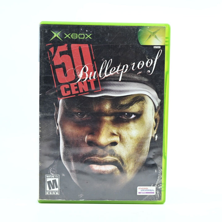 50 Cent: Bulletproof - Original Xbox Game + Manual - NTSC-U/C - NEAR MINT DISC!