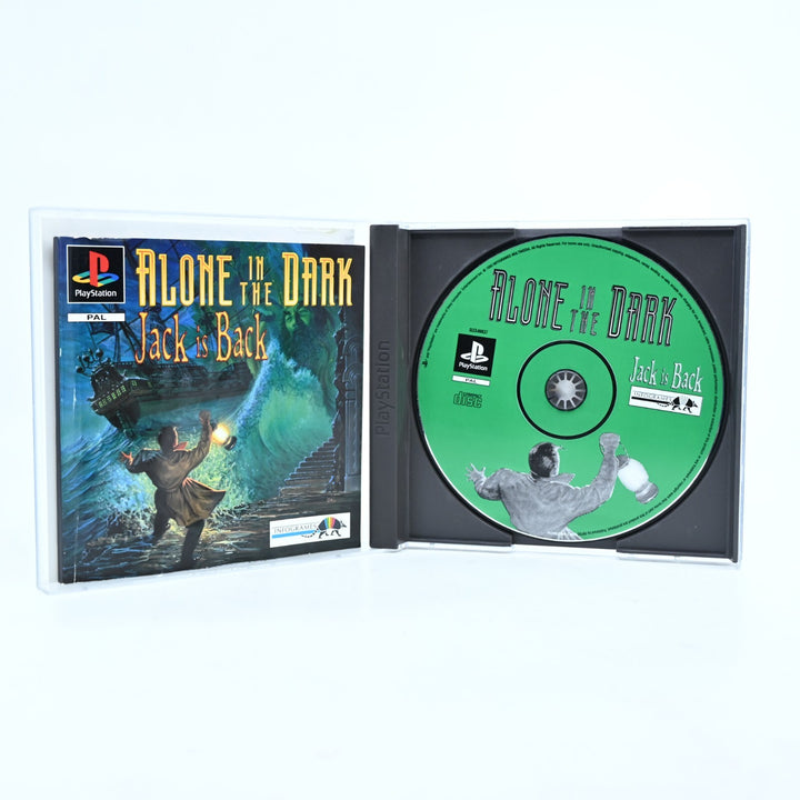 Alone in the Dark: Jack is Back - Sony PS1 Game + Manual - MINT DISC!
