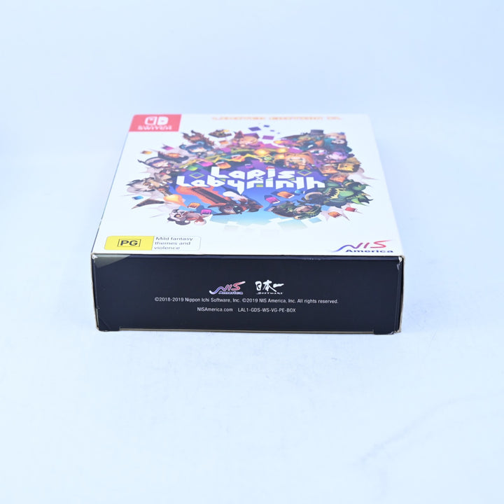 Lapis Labyrinth - Limited Edition XL - Nintendo Switch Game - FREE POST!