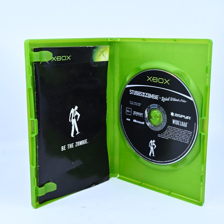 Stubbs The Zombie In Rebel Without a Pulse - Original Xbox Game + Manual - PAL